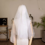 Pearl Decor Bridal Veil
