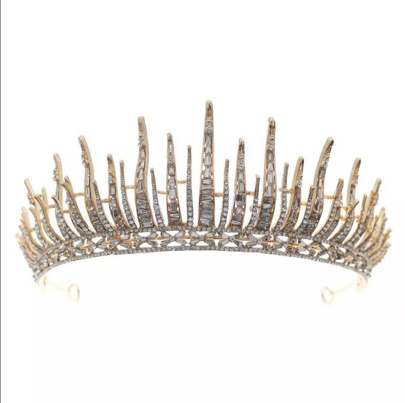 Vintage Rhinestone Wedding Crown