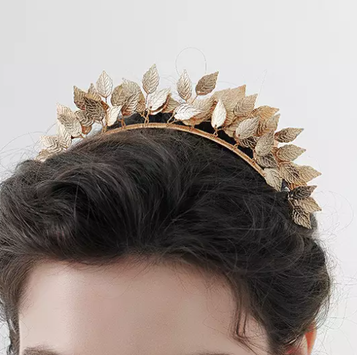 Leaf Baroque Wedding Crown